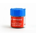 Bote pasta termica 15gr. Gembird / Tg-g15-02 / Gris