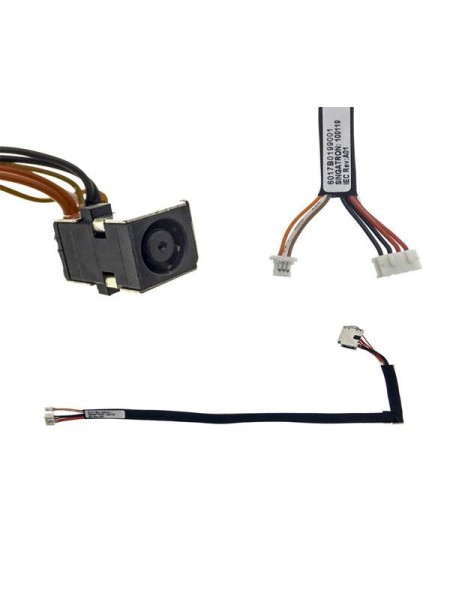 Dc-Jack compatible para portatil HP 4520/ 4520s/ 4710s/ 4415  28cm acodado