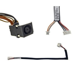 Dc-Jack compatible para portatil HP 4520/ 4520s/ 4710s/ 4415  28cm acodado