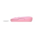 Raton Inalambrico Trust Puck / Recargable / 1600 Dpi / 3 Botones silenciosos / Ultra fino / Ambidiestro / Rosa / 24125