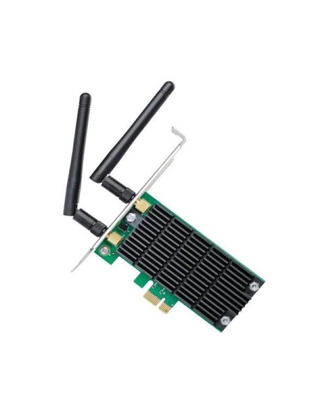 Tarjeta de red PCI-E Wifi Archer T4E Dual Band ac1200 2 antenas desmontables TP-Link