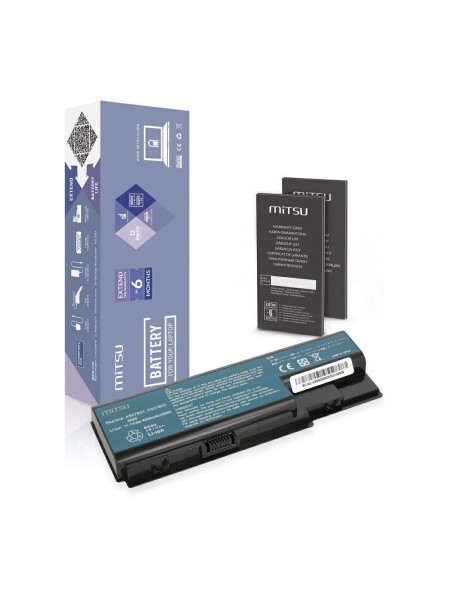 Batería compatible para portátil ACER AS07B31 11.1V 4400mAh Mitsu