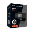 Webcam con Microfono Conceptronic AMDIS05B / Full HD 720p Interpolado / Usb / Foco fijo / 3.6mm / Angulo vision 68º