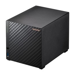 ÷ Servidor nas asustor as1104t 4 bahias realtek rtd1296 quad core 1.4ghz 1gb raid 0,1 jbod lan 2.5gbe