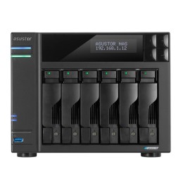÷ Servidor nas asustor lockerstor as6706t 6 bahias 3.5