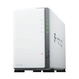 ÷ Servidor nas synology disk station ds223j 1gb 2xusb3.2 1xrj45 2 bahias realtek rtd1619b jbod, raid 0