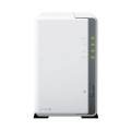 ÷ Servidor nas synology disk station ds223j 1gb 2xusb3.2 1xrj45 2 bahias realtek rtd1619b jbod, raid 0