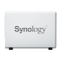 ÷ Servidor nas synology disk station ds223j 1gb 2xusb3.2 1xrj45 2 bahias realtek rtd1619b jbod, raid 0