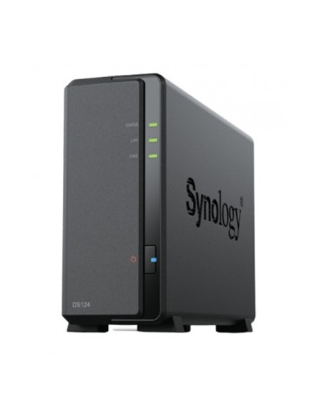 ÷ Servidor nas synology disk station ds124 1 bahia marvell armada 3700 88f3720 800 mhz 512 mb ddr3l