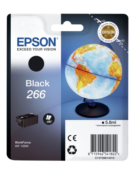 ÷ Tinta original epson t266 negro c13t26614010 5.8ml
