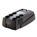 ÷ Sai riello i-plug 60 de 600 va / 360 w offline 6 x shucko + 2 iec