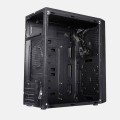 ÷ Caja microatx approx appc-203f 2x3.5? 2x2.5? 1xusb2.0 1xusb3.0 grafica max. 260 mm f.a 500w negro