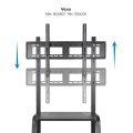 ÷ Soporte de suelo con ruedas tooq fs20101m-b para pantallas de 37