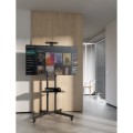 ÷ Soporte de suelo con ruedas equip para pantalla de 37
